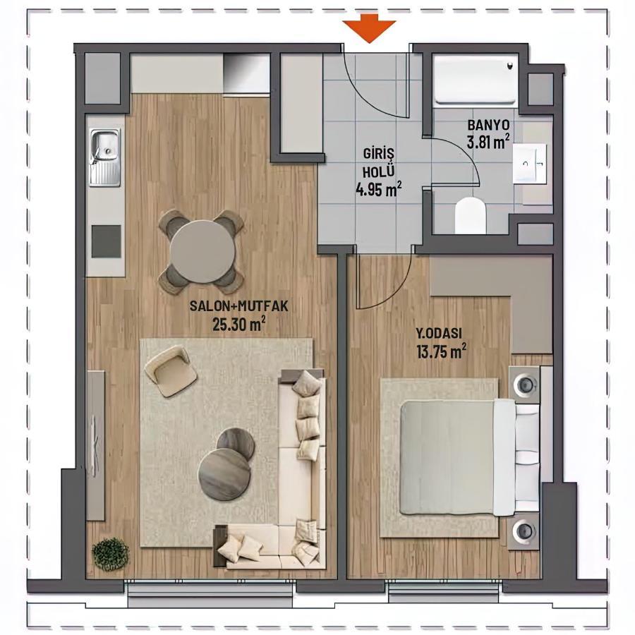 Bella Rose Apart Hotel, อลันยา ภายนอก รูปภาพ
