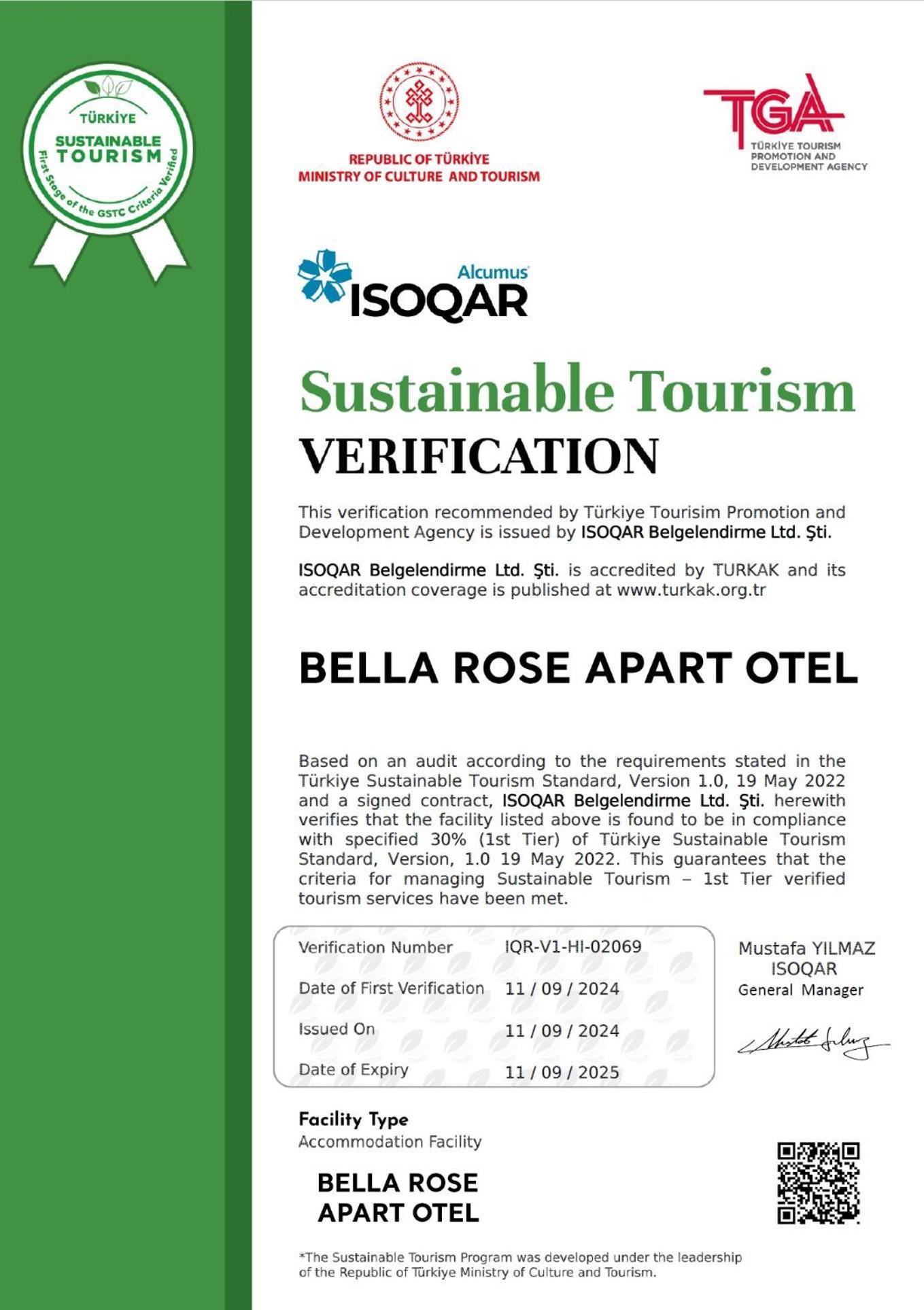 Bella Rose Apart Hotel, อลันยา ภายนอก รูปภาพ